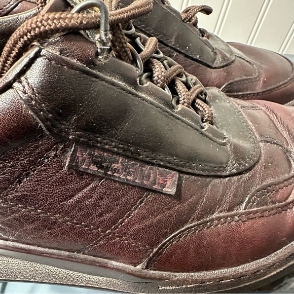 MEPHISTO RUN OFF  LEATHER Brown Walking OXFORD SHOES‎ Men US 7 HIGH Quality main image 8
